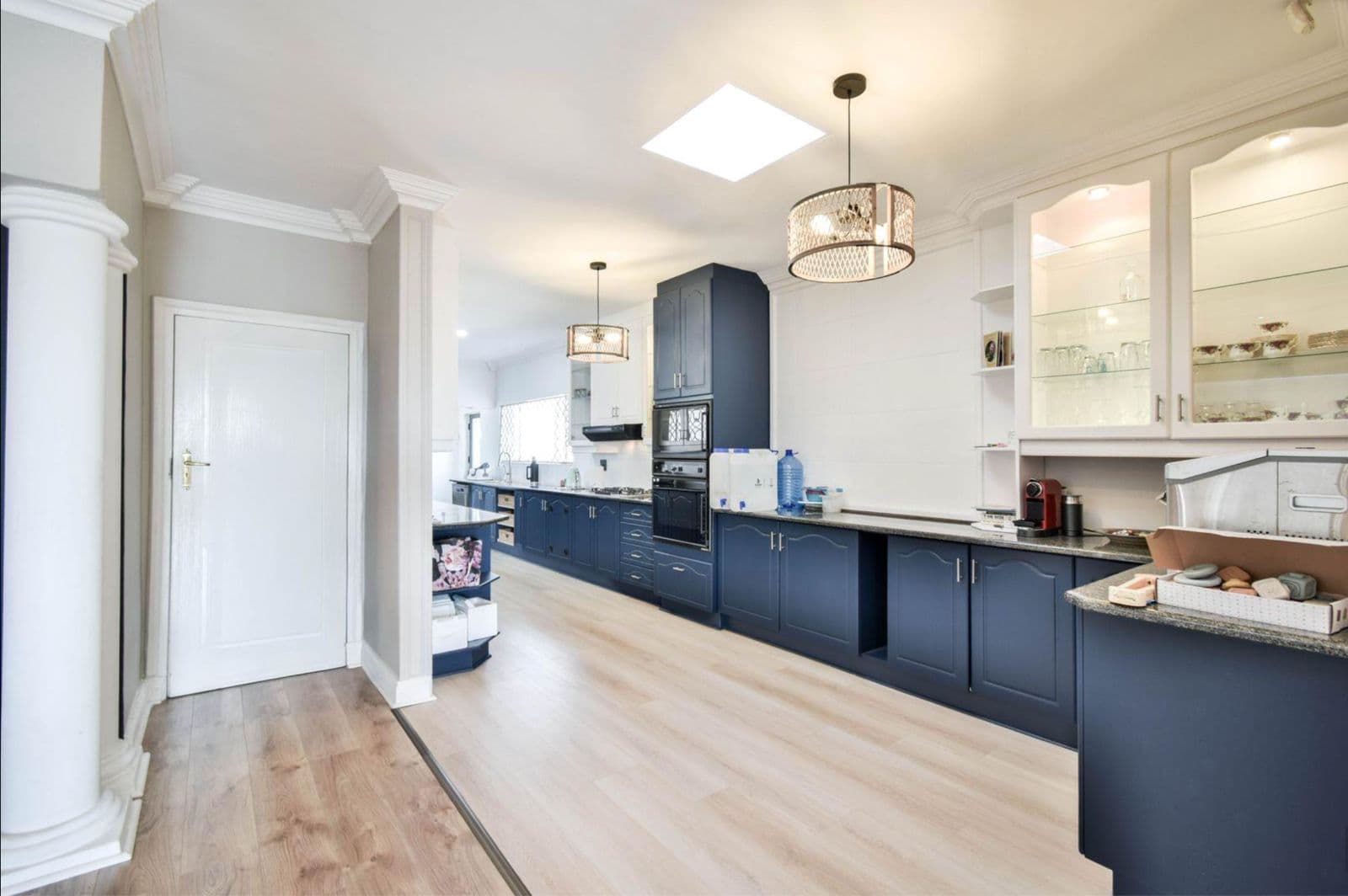 Remodeled kitchen